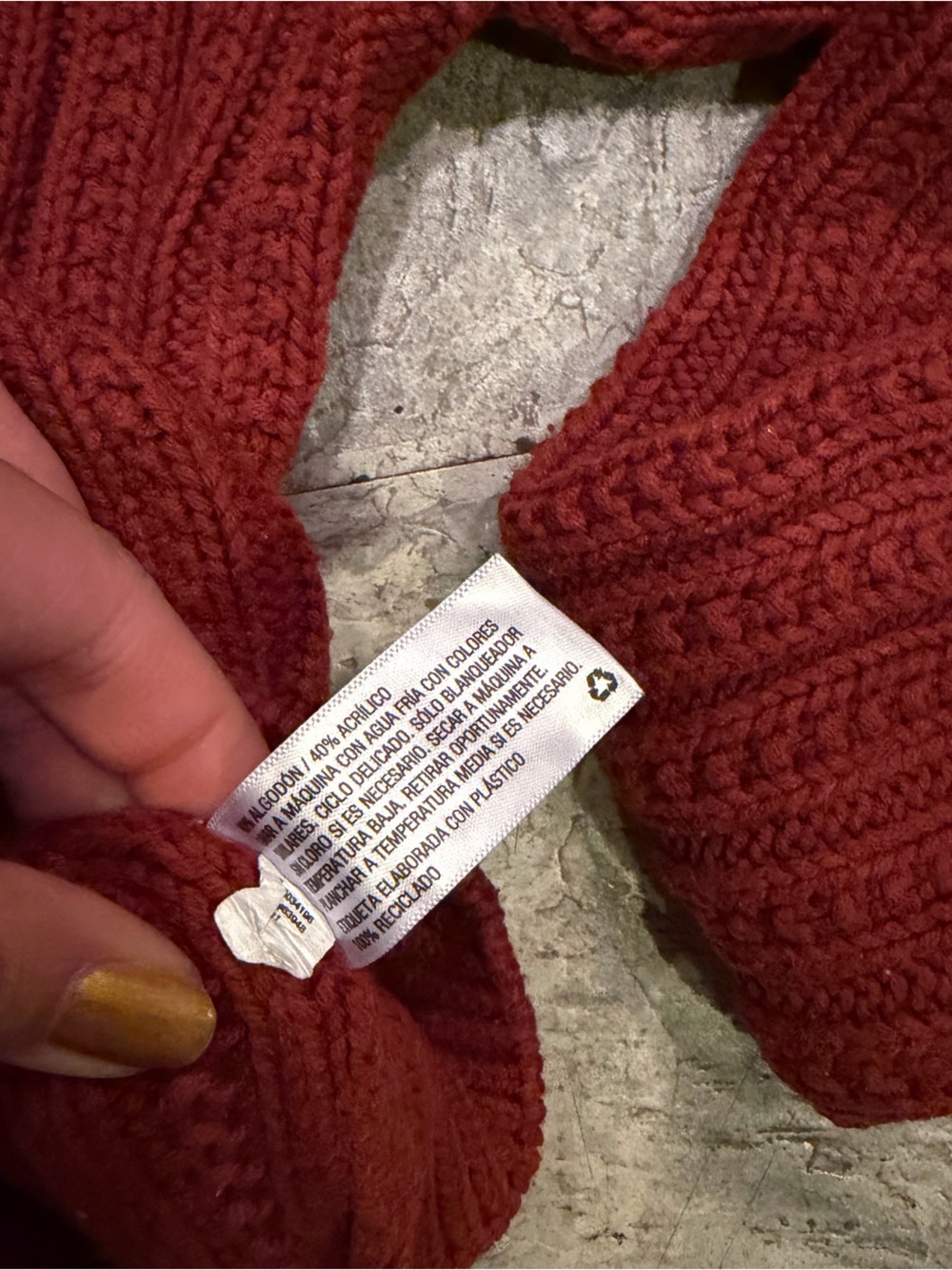 Universal Thread- Brick Color Knitted Sweater - Picture 7 of 7